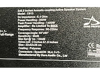 Dare audio tc813-4 passieve line luidspreker (2x) - afbeelding 8 van  9