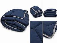 Dark blue dekbed 140x200cm (19x) - afbeelding 2 van  4
