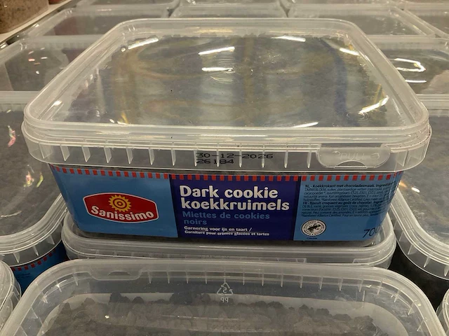 Dark cookie koekkruimels 700g (96x) - afbeelding 3 van  3