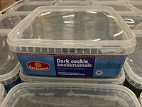 Dark cookie koekkruimels 700g (96x) - afbeelding 3 van  3