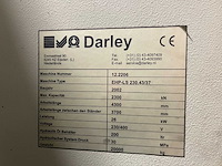 Darley - 2002 - ehp ls 230 43.37 - cnc kantbank - afbeelding 3 van  5