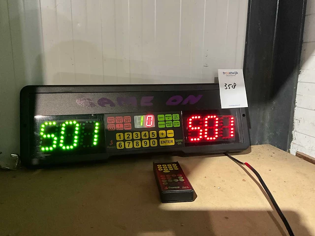 Dart scorebord - afbeelding 1 van  6