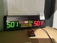 Dart scorebord