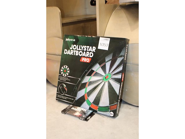 Dartbord jollystar, incl. pijlenset. - afbeelding 2 van  2