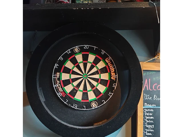Dartbord met verlichting - afbeelding 1 van  1