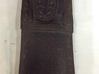 Dartspijlen in lederen etui - afbeelding 3 van  3