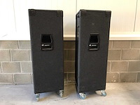 D.a.s (pf-215) professional passive dual 15” full-range 2-way pa loudspeakers (2x) - afbeelding 2 van  3