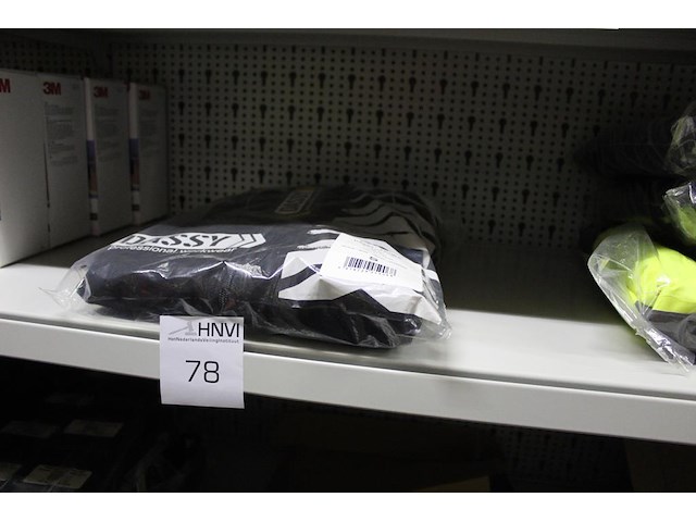 Dassy jas zwart maat s - afbeelding 1 van  2