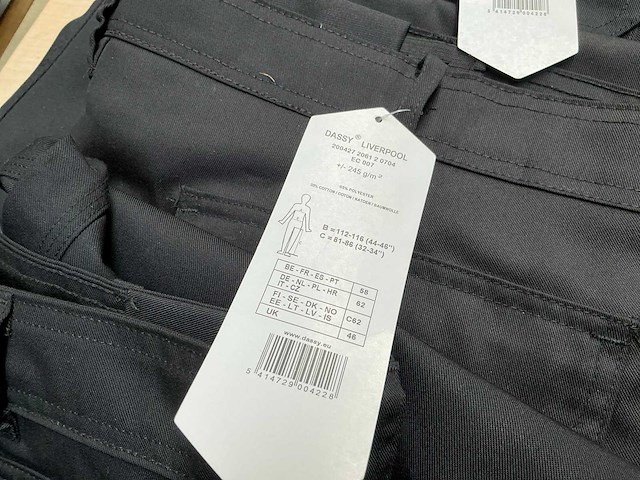 Dassy werkbroek (5x) - afbeelding 4 van  7