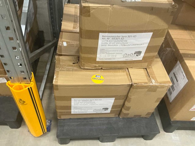 Dastex batch van beschermende cleanroomkleding en cleanroomdoekjes - afbeelding 3 van  8