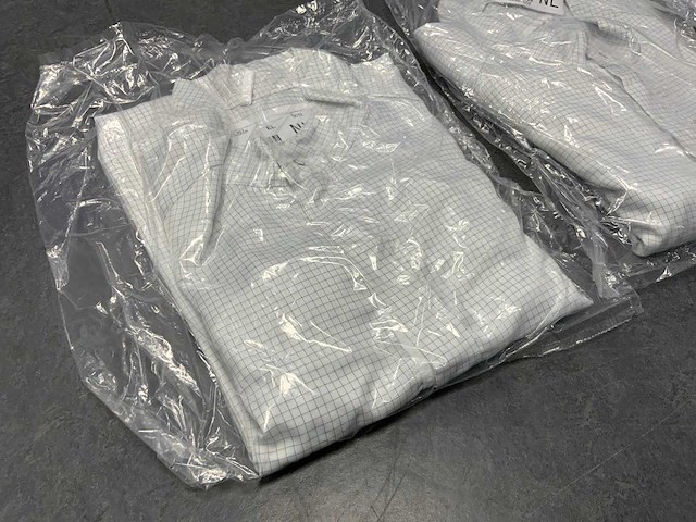 Dastex ion-nostat vi.2 cleanroom werkjas (30x) - afbeelding 1 van  4