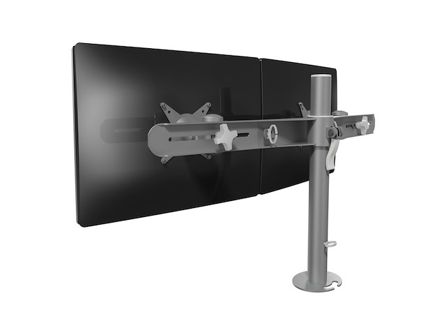 Dataflex viewmate monitorarm zilver - afbeelding 2 van  4
