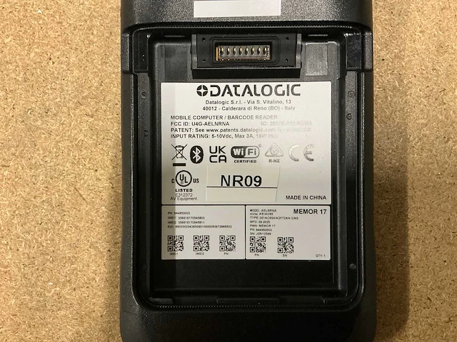 Datalogic memor 17 handheld mobile computer (4x) - afbeelding 6 van  6