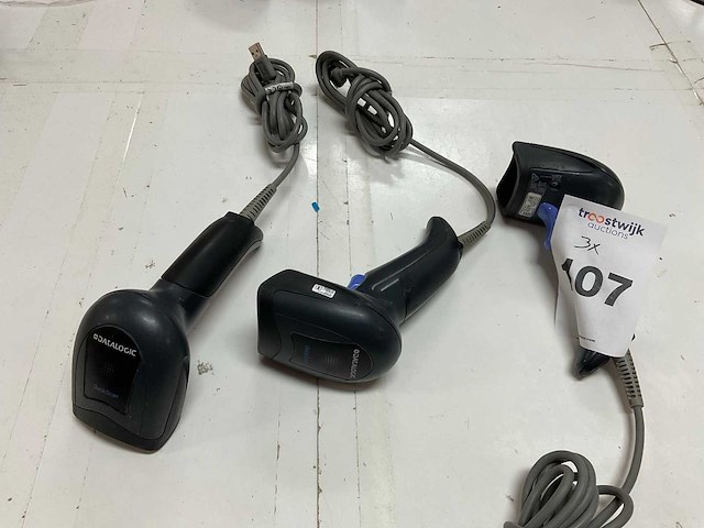 Datalogic quickscan barcodescanner (3x) - afbeelding 2 van  4
