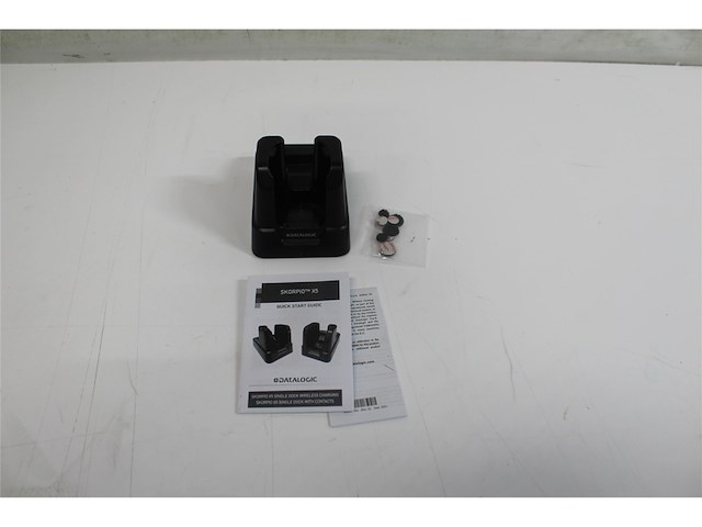 Datalogic single slot wired dock dockingstation zwart - afbeelding 2 van  2