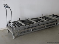 Datema elektrisch-hydraulisch aangedreven dubbel schaarheftafel