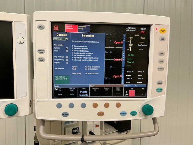 Datex ohmeda - aisys - anesthesie apparaat - afbeelding 8 van  8
