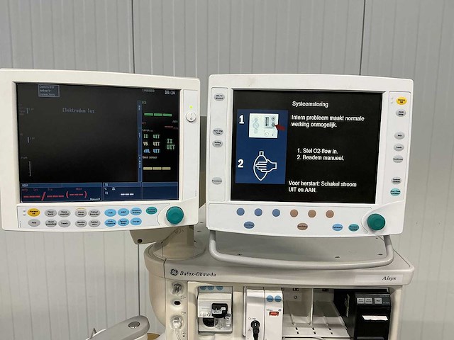 Datex ohmeda - aisys - anesthesie machine - afbeelding 5 van  7