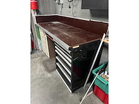 Datona - gereedschapskast met 6 lades en 2 ladekasten en werkblad - afbeelding 3 van  7