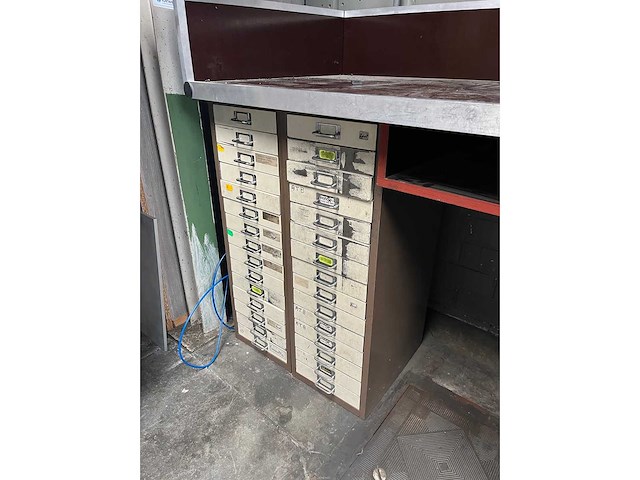 Datona - gereedschapskast met 6 lades en 2 ladekasten en werkblad - afbeelding 7 van  7