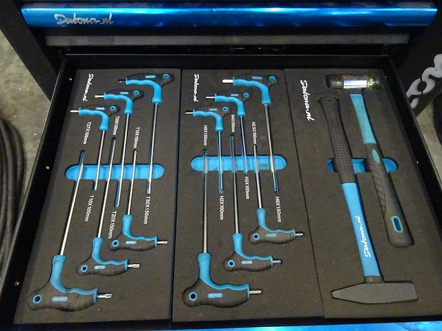 Datona - gereedschapswagen met inhoud - afbeelding 6 van  8