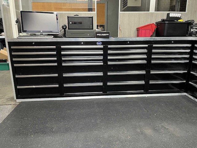 Datona - pro - gereedschapskast met 6 lades (4x) - afbeelding 2 van  5