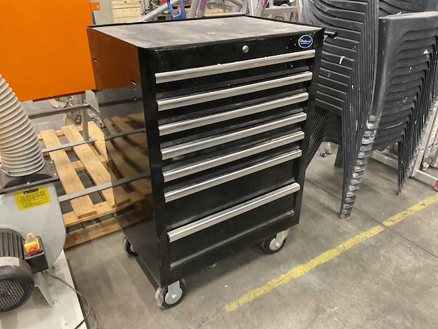 Datona gereedschapswagen met inhoud - afbeelding 1 van  8