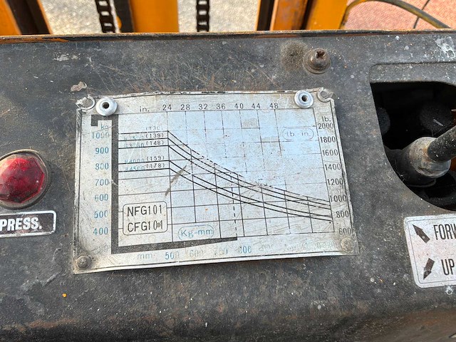 Datsun fg10 vorkheftruck - afbeelding 7 van  13