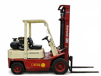 Datsun tl120 heftruck, datsun, rood/wit - afbeelding 1 van  10