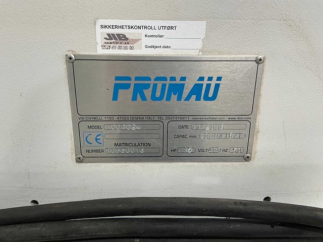 Davi - mco 2024 - roll bending machine - 2008 - afbeelding 3 van  3