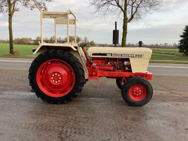 David brown - 1963 - 990 - oldtimer tractor - afbeelding 1 van  7