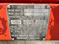 David brown - 1963 - 990 - oldtimer tractor - afbeelding 5 van  7