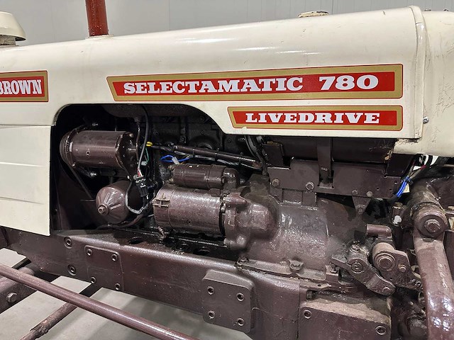 David brown - 1976 - 780 selectamatic livedrive t-82-hdj - afbeelding 2 van  16