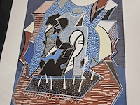 David hockney - lithograaf - ''deux 3'' - afbeelding 2 van  6