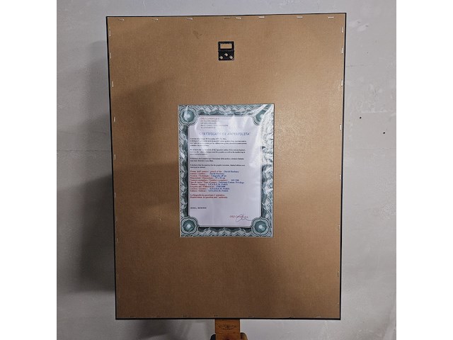 David hockney - lithograaf - ''deux 3'' - afbeelding 5 van  6