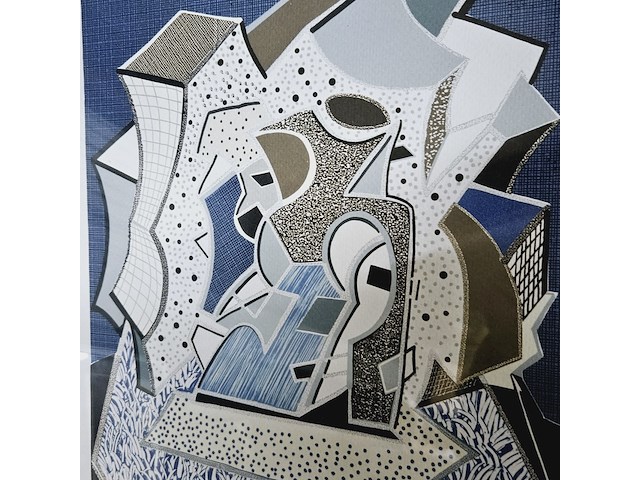 David hockney - lithograaf - ''deux'' - afbeelding 3 van  7