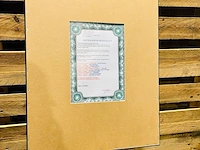 David hockney lithograaf - gesigneerd met certificaat - afbeelding 5 van  6