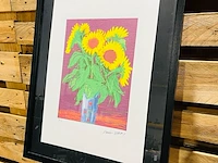 David hockney lithograaf - gesigneerd met certificaat