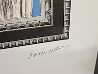 David hockney lithograaf ''picture of a portrait' - limited edition 83/200 - afbeelding 4 van  7