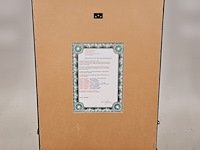 David hockney lithograaf ''picture of a portrait' - limited edition 83/200 - afbeelding 6 van  7