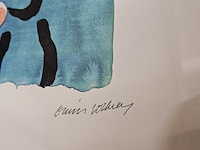 David hockney lithograaf ''the juggler'' - afbeelding 4 van  7