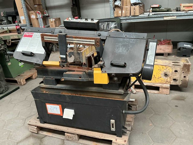 Dayton 4yg31 metalen horizontale bandzaagmachine - afbeelding 3 van  8