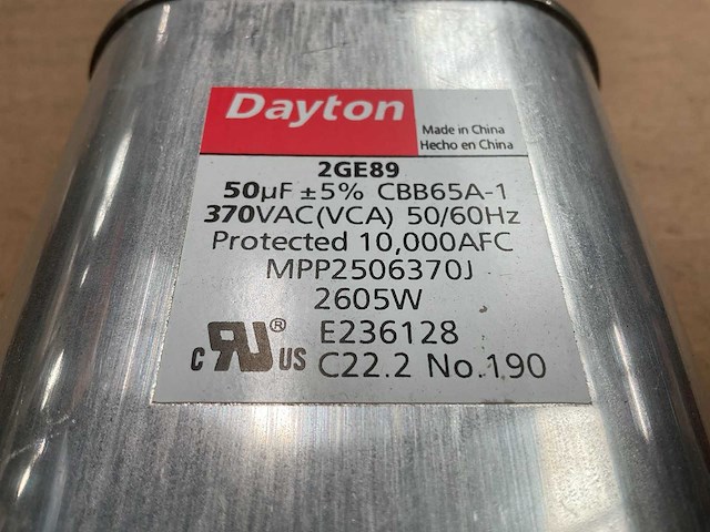 Dayton capacitor (19x) - afbeelding 4 van  4