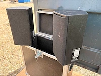 D&b - e3 monitor - with flightcase speaker (2x)