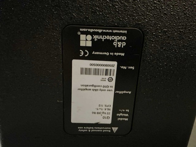 D&b audiotechnik - q10 - speakers (2x) - afbeelding 11 van  11