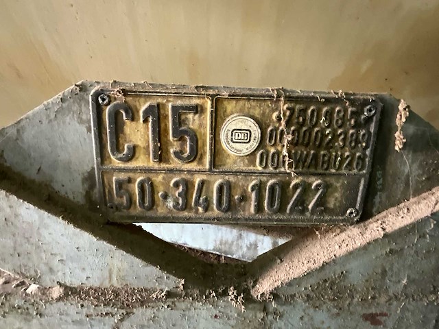 Db c15 tank container - afbeelding 2 van  3