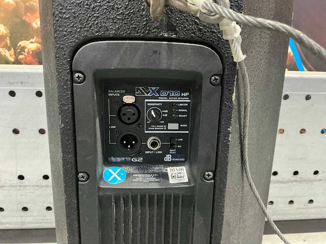 Db technologies dvx d10 speaker 10” - afbeelding 3 van  4