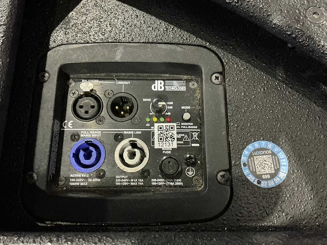 Db technologies dvx dm15 monitor speaker 15” (2x) - afbeelding 3 van  4