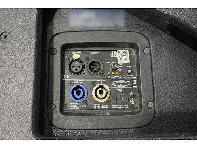Db technologies dvx dm15 monitor speaker (2x) - afbeelding 4 van  5