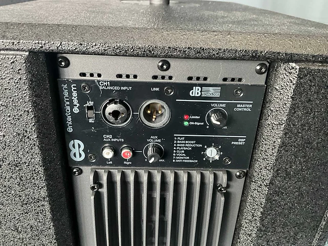 Db technologies es602 stereo pa-geluidssysteem (2x) - afbeelding 5 van  7